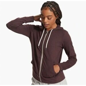 Vuori Halo Performance Full Zip Hoodie Womens DreamKnit Womens Small Athleisure